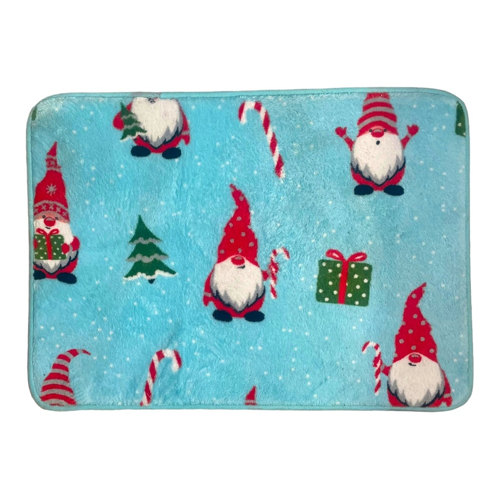 Christmas Gnome 17x24” Non Slip Bathroom Floor Mat